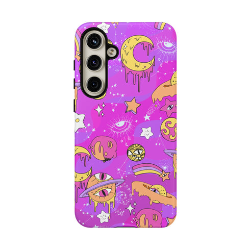 Galactic Gaze Phone Case in Pink