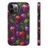 Stained Glass Cherry Skull Phone Case