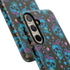 Skull Cherry Phone Case in Blue