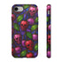 Stained Glass Cherry Skull Phone Case