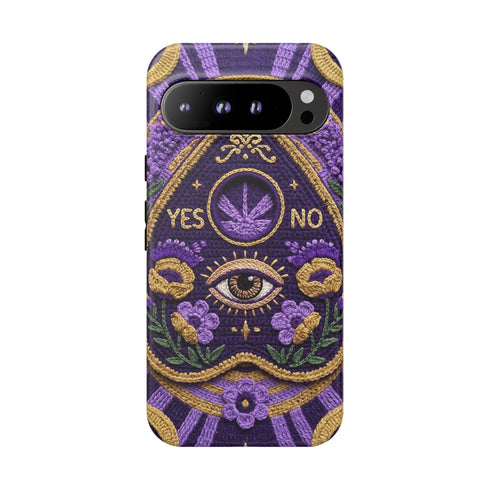 Purple Planchette Garden Crochet Tough Case in Matte