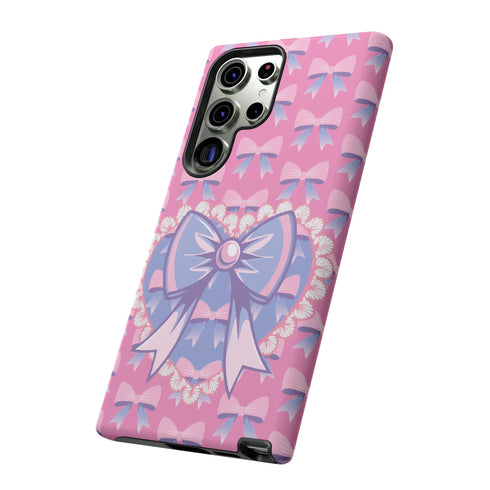 Heart Coquette Bow Phone Case