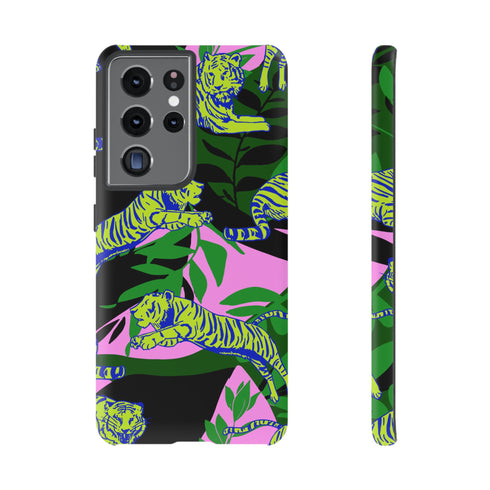 Tropical Tiger Phone Case