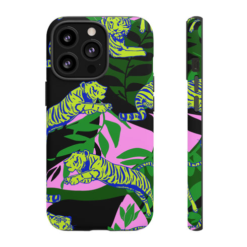 Tropical Tiger Phone Case