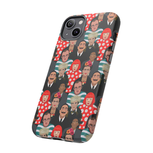 Art Icons Mosaic Phone Case