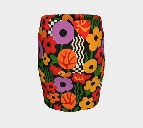 Retro Garden Mini Skirt