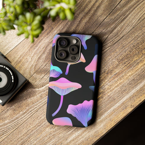 Electric Mushroomful iPhone Case