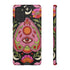 Evil Eye Phone Case Planchette Design, Goth Boho Aesthetic Floral iPhone Case