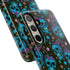 Skull Cherry Phone Case in Blue