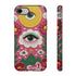 Maximalist Eye Cloud Faux Crochet Tough Case in Matte