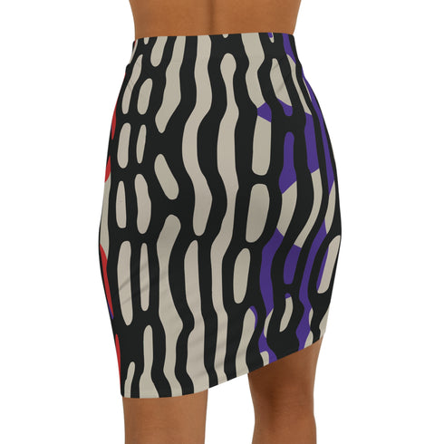 ModWave Fitted Mini Skirt