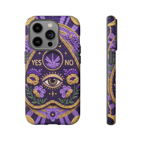 Purple Planchette Garden Crochet Tough Case in Matte