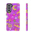 Galactic Gaze Phone Case in Pink