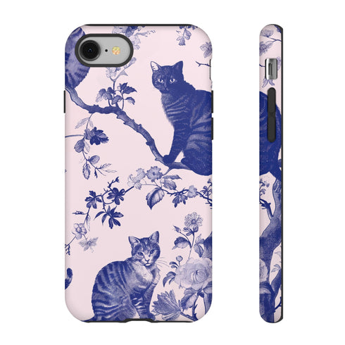 Cat Toile Phone Case