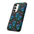 Skull Cherry Phone Case in Blue