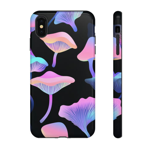 Electric Mushroomful iPhone Case