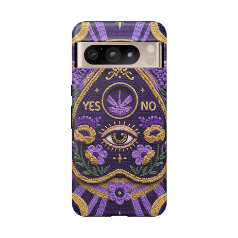 Purple Planchette Garden Crochet Tough Case in Matte