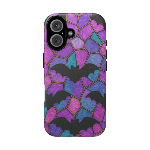 Mosaic Bat Gothic Phone Case