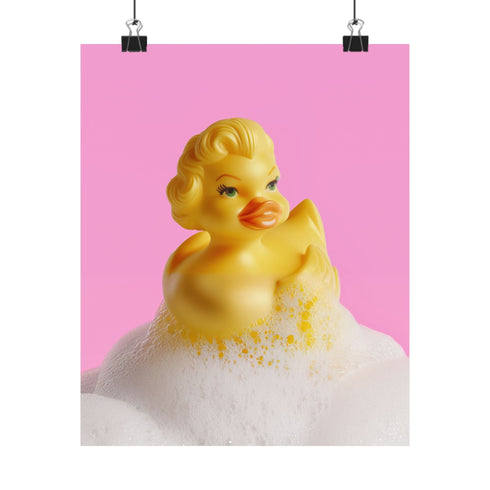 Marilyn Rubber Ducky Art