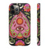 Evil Eye Phone Case Planchette Design, Goth Boho Aesthetic Floral iPhone Case