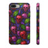 Stained Glass Cherry Skull Phone Case