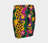 Retro Leopard Garden Mini Skirt