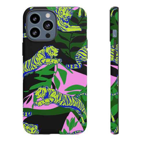 Tropical Tiger Phone Case