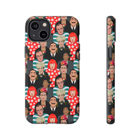 Art Icons Mosaic Phone Case