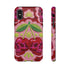 Faux Crochet Cherry Skull Phone Case | Pastel Goth Macabre Matte Cover