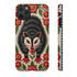 Angry Possum Faux Embroidery Phone Case