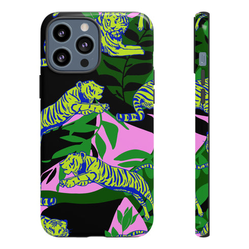 Tropical Tiger Phone Case