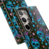 Skull Cherry Phone Case in Blue