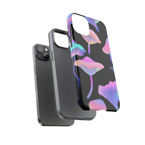 Electric Mushroomful iPhone Case