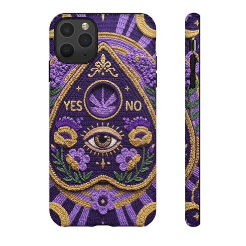 Purple Planchette Garden Crochet Tough Case in Matte
