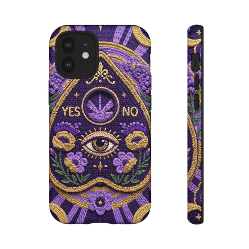 Purple Planchette Garden Crochet Tough Case in Matte