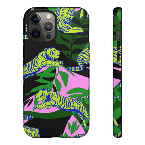 Tropical Tiger Phone Case