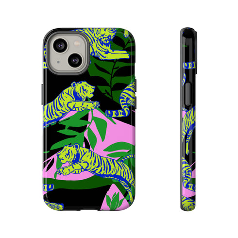 Tropical Tiger Phone Case