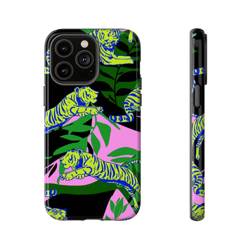 Tropical Tiger Phone Case