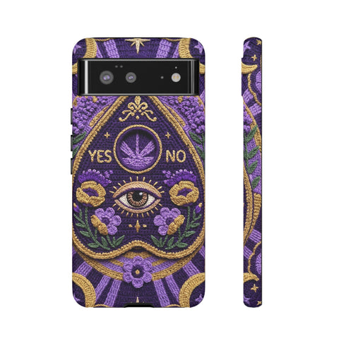 Purple Planchette Garden Crochet Tough Case in Matte