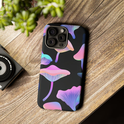Electric Mushroomful iPhone Case
