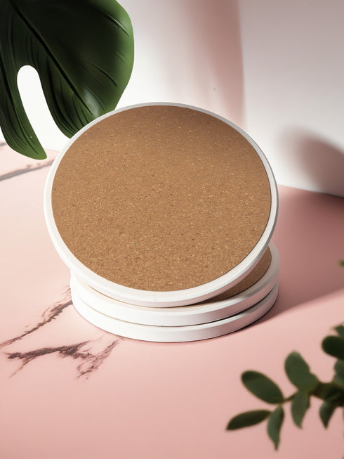 Moon Goddess Coaster in Terracotta