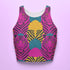 Tiger Print Maximalist Crop Top