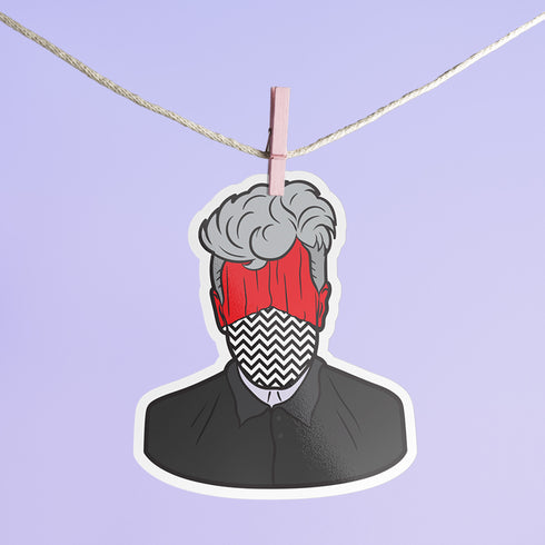 David Lynch Vinyl Sticker