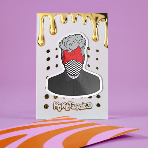 David Lynch Vinyl Sticker