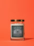Punk Rock Candle: Sage Against The Machine, Woodsy Coconut Wax