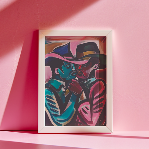 Last Dance Contemporary Queer Art Print