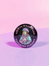 Saints Wear Pads Roller Skate Pinback