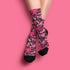 Coquette Cherry Skull Socks