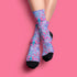 Cherry Skull Pastel Coquette Bow Socks