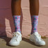 Cherry Skull Pastel Coquette Bow Socks